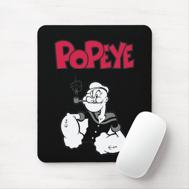 Popeye Mouse Pad Mousepad (Mit Mouse)