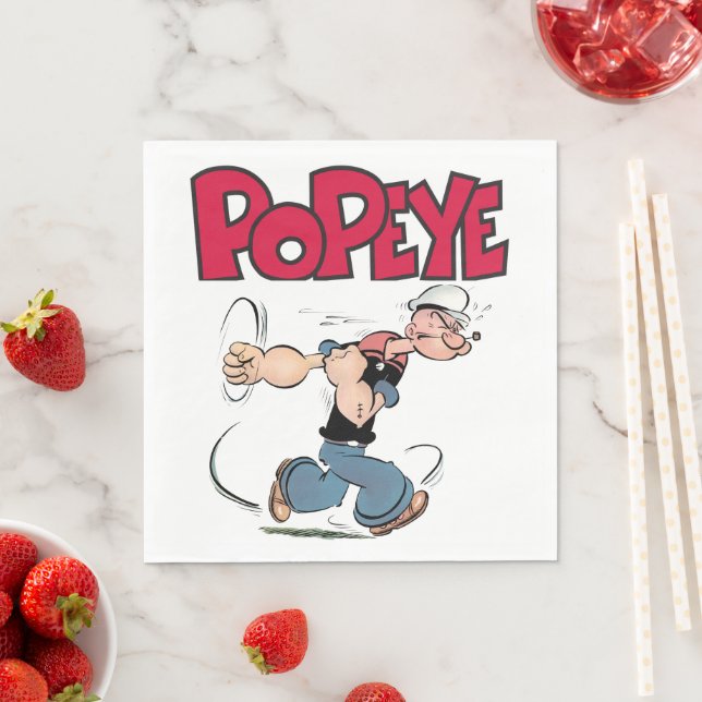 Popeye Paper Napkin Serviette (Beispiel)