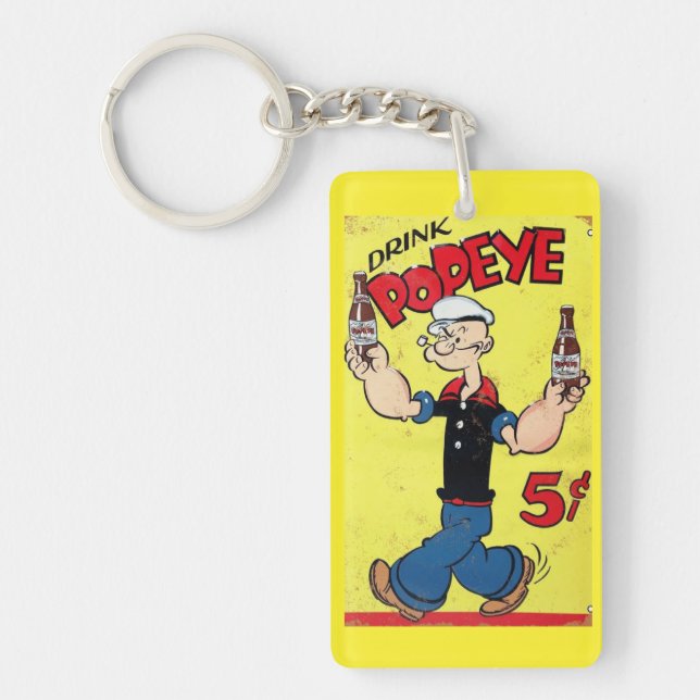 Popeye Schlüsselanhänger (Vorderseite)