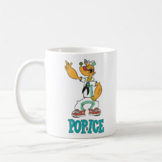 Popeye Vintag Parody der 1990er Jahre Kaffeetasse