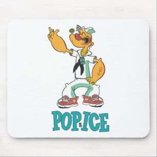 Popeye Vintag Parody der 1990er Jahre Mousepad