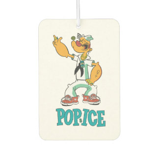 Popeye Vintage 1990er-Parodie Autolufterfrischer