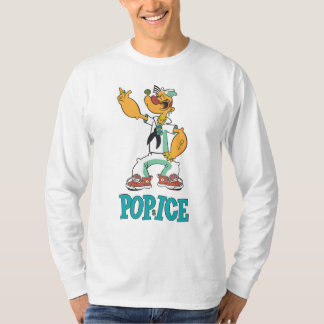 Popeye Vintage 1990er Parodie T-Shirt