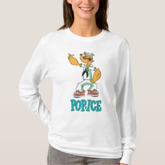Popeye Vintage 1990er Parodie T-Shirt