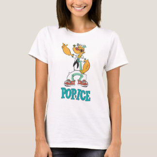 Popeye Vintage 1990er Parodie T-Shirt