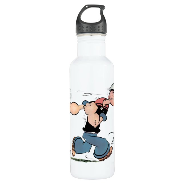 Popeye Wasserflasche Edelstahlflasche (Vorderseite)
