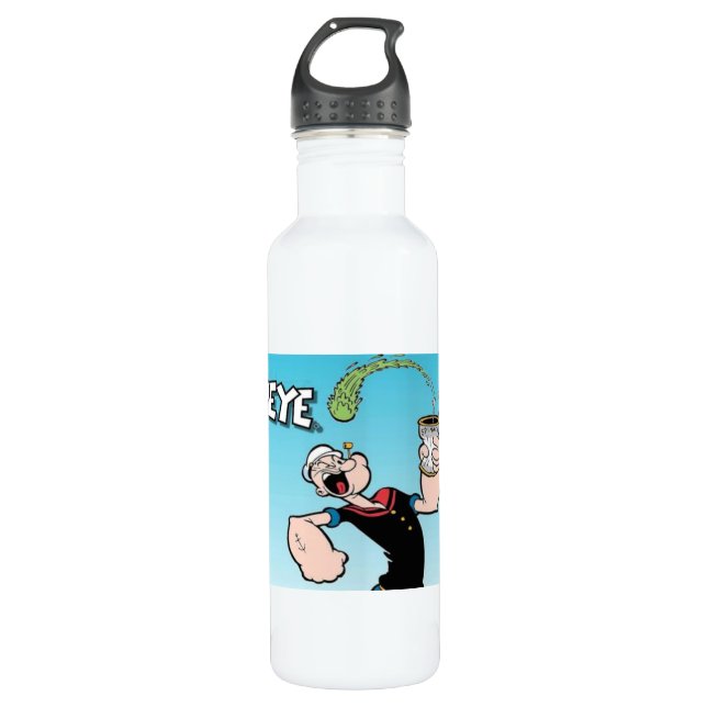 Popeye Wasserflasche Edelstahlflasche (Vorderseite)