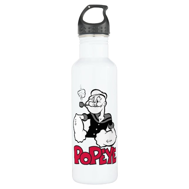 Popeye Wasserflasche Edelstahlflasche (Vorderseite)