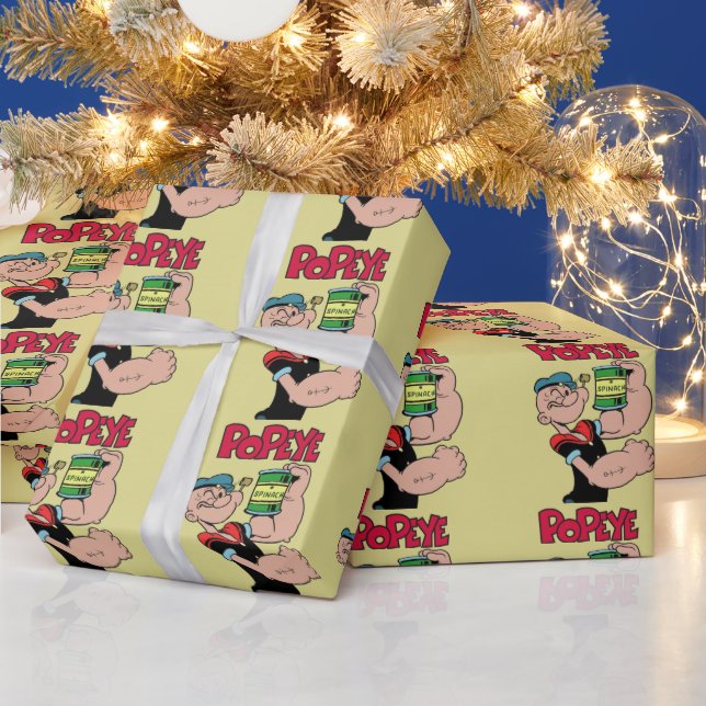 Popeye Wrapping Paper Geschenkpapier (Feiertage)