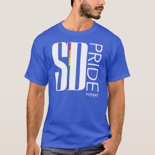 POPGAY Entwurfs-Stolz-Sammlung - San Diego T-Shirt