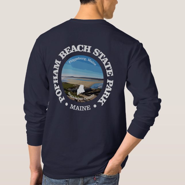 Popham Beach SP T-Shirt (Rückseite)