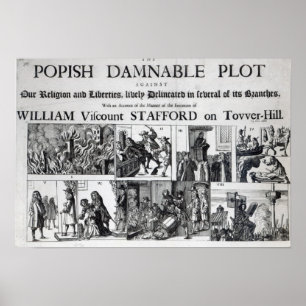 Popish Damnable Poster