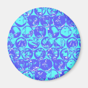 Popkunst-Blasenverpackung Magnet