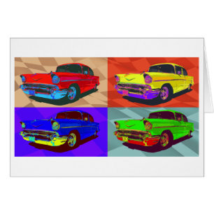 Popkunst Chevy Belair Illustration