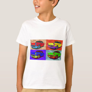 Popkunst Chevy Belair Illustration T-Shirt