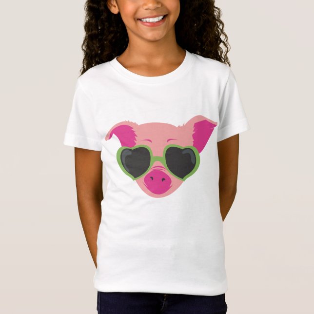 Popkunst Piggy Shirt (Vorderseite)
