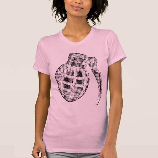 Popkunstgranate T-Shirt (Vorderseite)