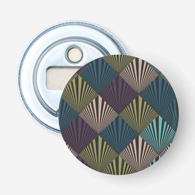 Popkunsthintergrund Flaschenöffner (Vorderseite)