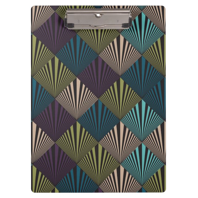 Popkunsthintergrund Klemmbrett (Vorderseite)