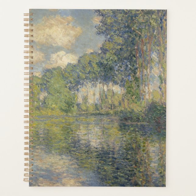 Poplars auf der Epte - Monet Planer (Vorderseite)