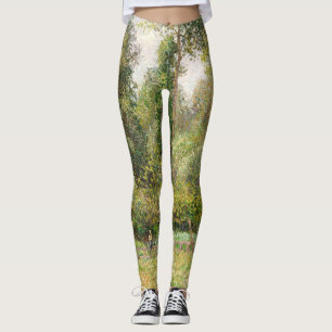 Poplars, Éragny Camille Pissarro Leggings