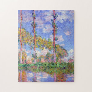 Poplars in der Sonne, Monet Puzzle
