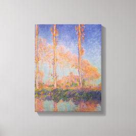 Poplars – Pappeln, Autumn – Claude Monet, 1891 Leinwanddruck