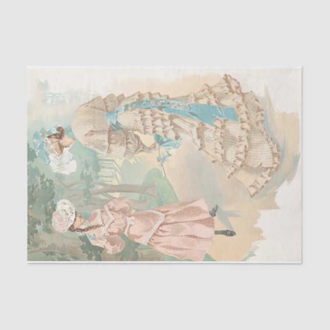 Poplin Glace (1904) von H.B. Claflin Seidenpapier (Vorderseite)