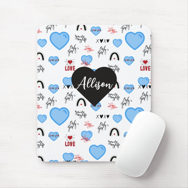 Poplover Valentine Mousepad (Mit Mouse)