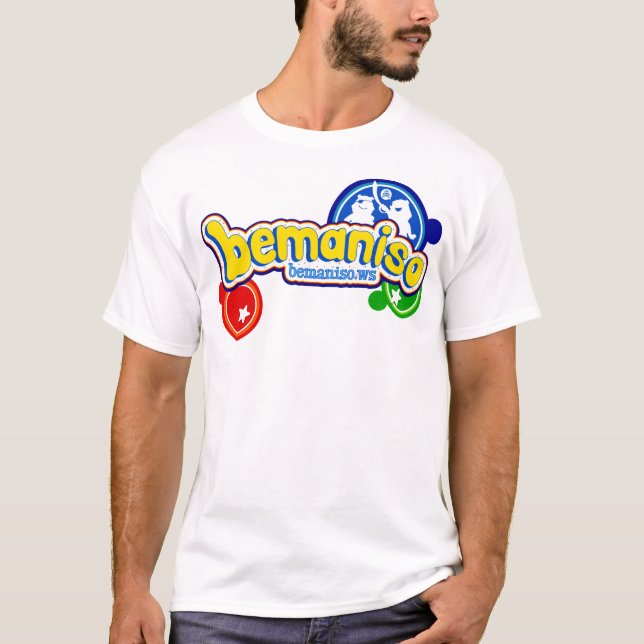 pop'n bemaniso durch pyorin T-Shirt (Vorderseite)