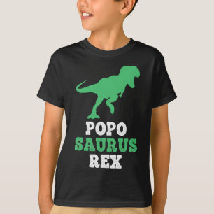 Popo-Saurus Rex Dino Dinosaur Lustig Poposaurus T-Shirt