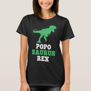 Popo-Saurus Rex Dino Dinosaur Lustig Poposaurus T-Shirt
