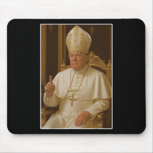 Popo Trump Vatikan Kirche Papst Trump Lustig Chris Mousepad