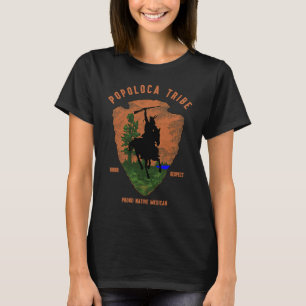 Popoloca-Stamm Einheimischer Mexikanischer Indiane T-Shirt