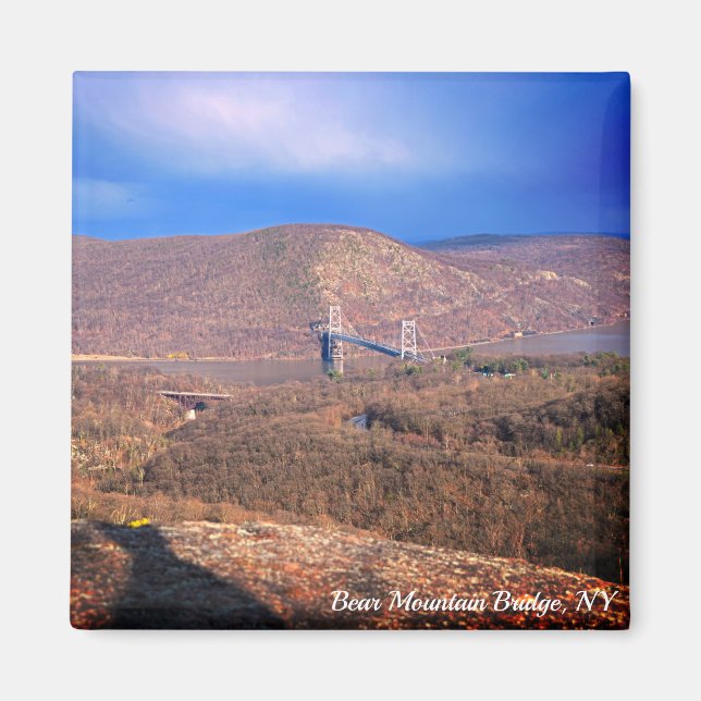 Popolopen-Weg Aussicht auf die Bärenbrücke Magnet (Vorne)