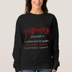 Popop Frohe Weihnachten Funny Matching Family Red Sweatshirt
