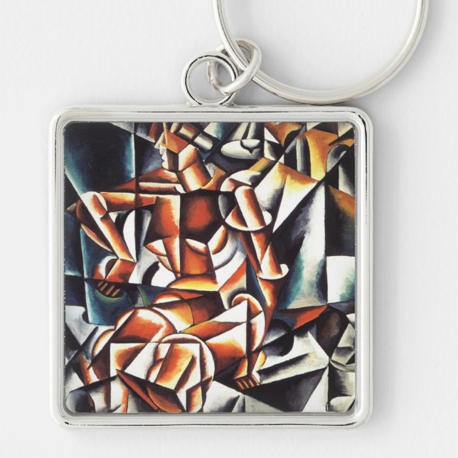 Popova's art key chain schlüsselanhänger (Vorne)