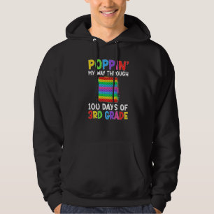 Popp mein Weg durch 100 Tage als Schüler der 3. Kl Hoodie