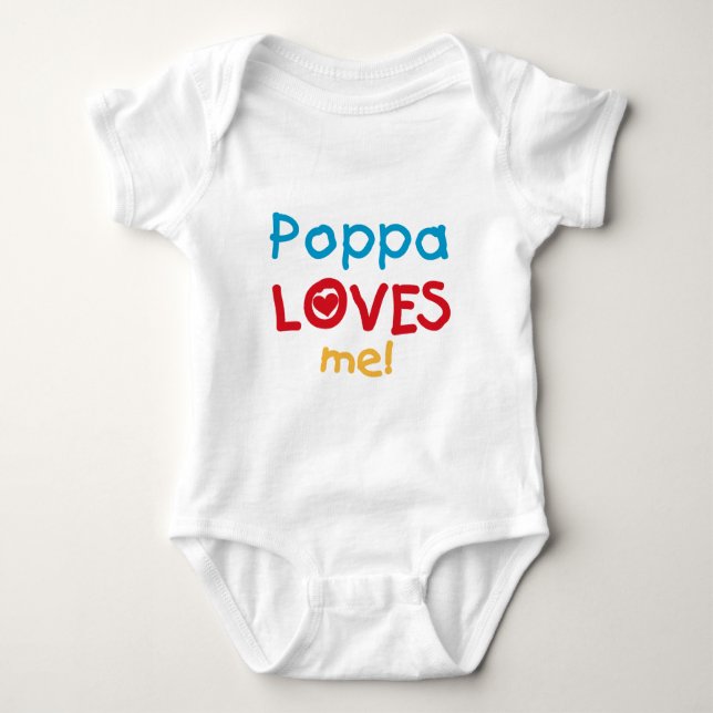 Poppa Lieben T - Shirt und Geschenke (Vorderseite)