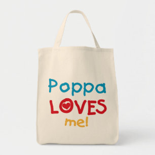 Poppa Lieben T - Shirt und Geschenke Tragetasche