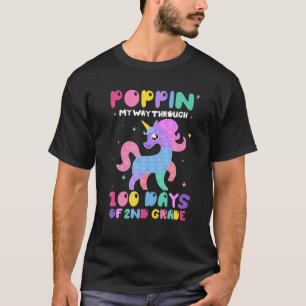 Poppen meinen Weg durch 100 Tage 2D Grad Unico T-Shirt