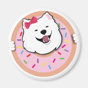 Poppet in einem Donut! Magnet