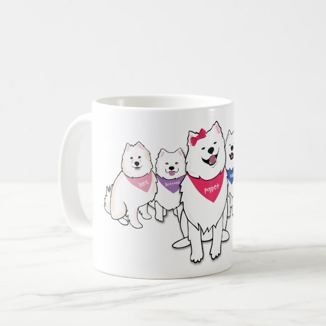 Poppet und Gang Kaffeetasse (Vorderseite Links)