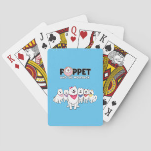 Poppet und Gang Spielkarten