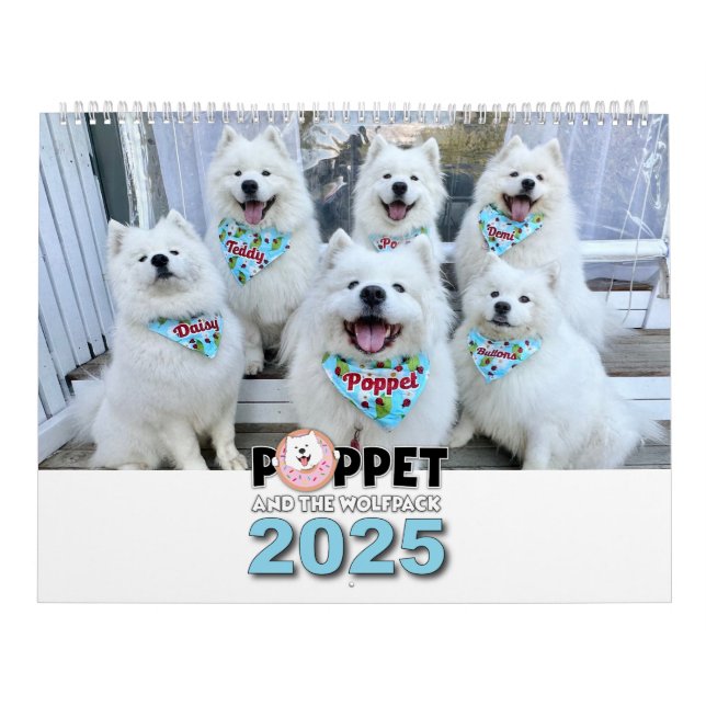 Poppet und Wolfpack 2-Seiten-Kalender Kalender (Titelbild)