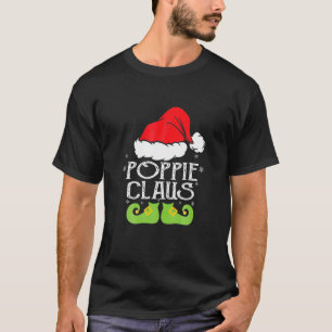 Poppie Santa Clause Familienmitglieder Matching Pa T-Shirt