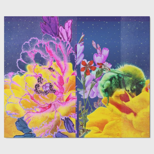 POPPIEN UND Wrapping Paper Geschenkpapier (Saum)