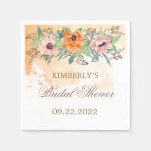 Poppies Brautparty Serviette