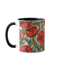 Poppies Coffee Tasse
