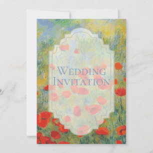 Poppies - Einladung zur Hochzeit